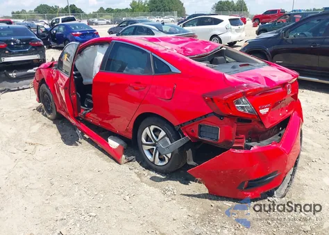 2016 Honda Civic Lx from USA, damaged, VIN 2HGFC2F55GH552584